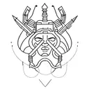 Libra and scorpio tattoo design idea