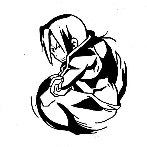 Fullmetal alchemist tattoo design idea