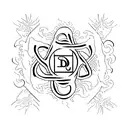  lsd the chemical symbol mixed into a tab of lsd tattoo design idea