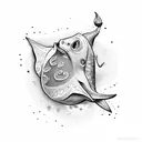 stingray tattoo design idea