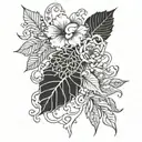 Date tattoo design idea