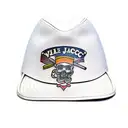 Hat with shovel tattoo design idea