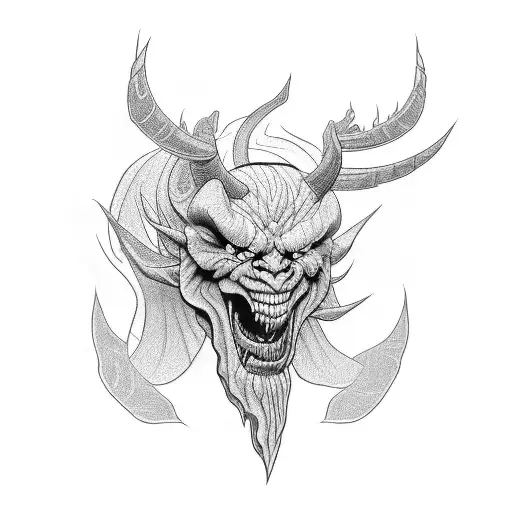 balrog tattoo design idea