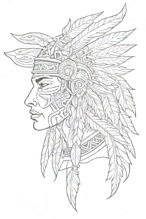 native tattoo tattoo design idea