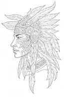 native tattoo tattoo design idea