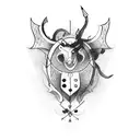 archery tattoo design idea