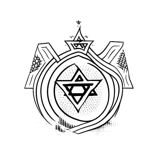 israel  tattoo design idea