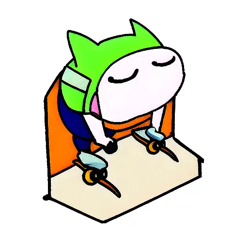 alienígena criança segurando skate  tattoo design idea