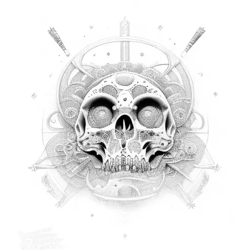 dios del tiempo tattoo design idea