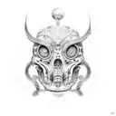 dios del tiempo tattoo design idea