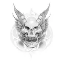 dios del tiempo tattoo design idea