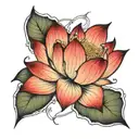 lotus Luka Émilie Gaston tattoo design idea