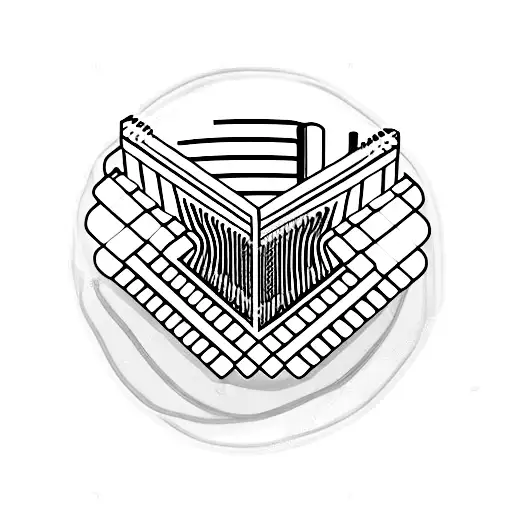 accordion with beer tattoo design idea
