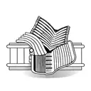 accordion with heartbeat tattoo design idea