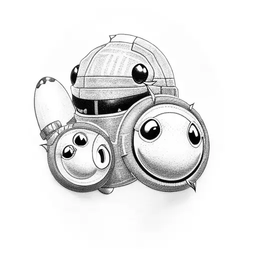 Nintendo bullet bill  tattoo design idea