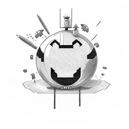 Nintendo bullet bill  tattoo design idea