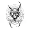 Muscle car tattoo design idea