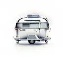 Airstream bambi camper  tattoo design idea