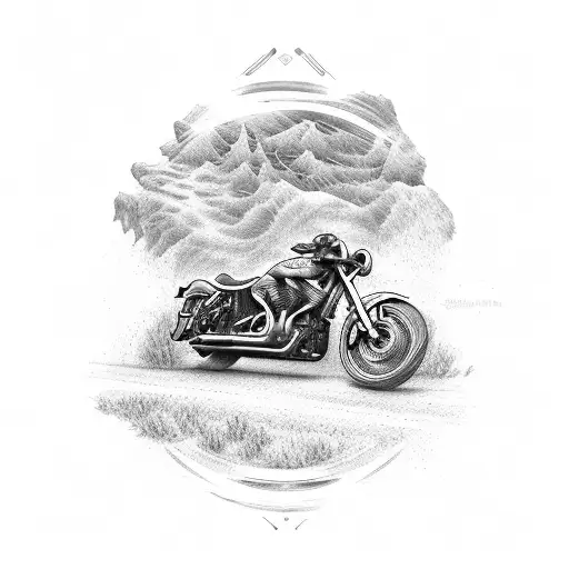 KODIAK TATTOO - MOTORCYCLE ⤫ This awesome motorbike tattoo... | Facebook
