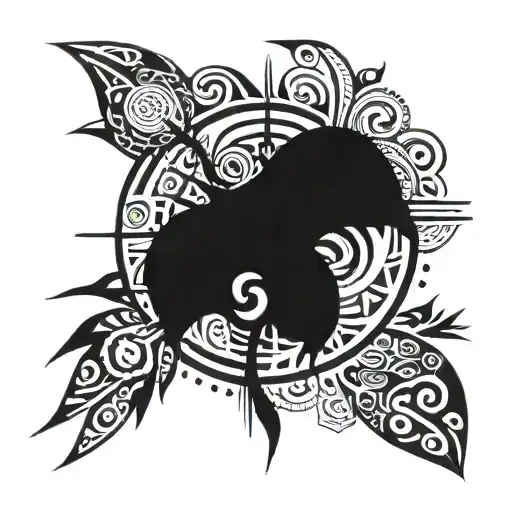 struggle battle vs darkness tattoo design idea