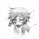 Juuzou Suzuya arm tattoo design idea