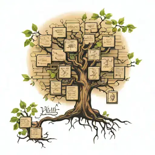 a family tree brick wall tattoo design tattoo design idea