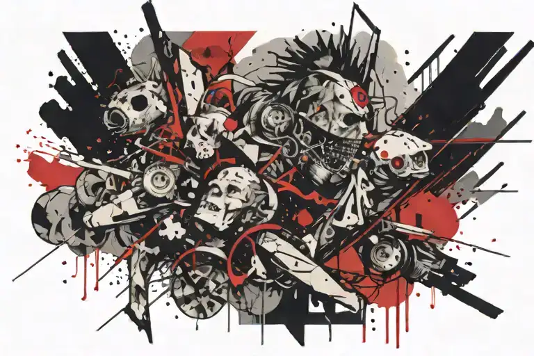 Apollo god tattoo design idea