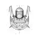 UFO Navy tattoo design idea