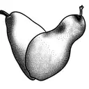 pear tree tattoo design idea