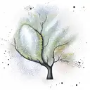 pear tree tattoo design idea
