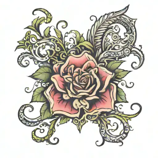 Erin 40th birthday tattoo design idea