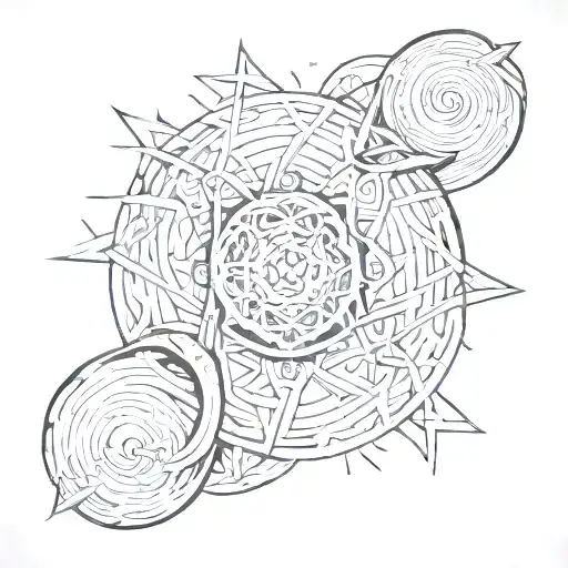 g>^v tattoo design idea