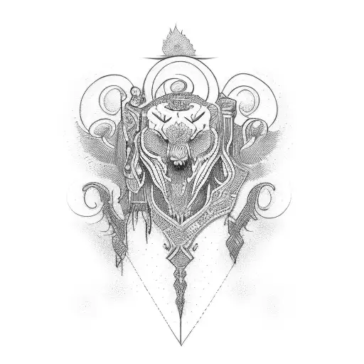 stoic tattoo design idea