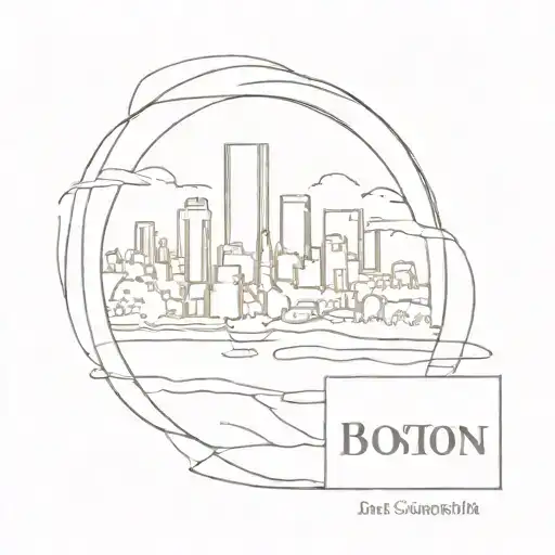 Boston terroir tattoo design idea