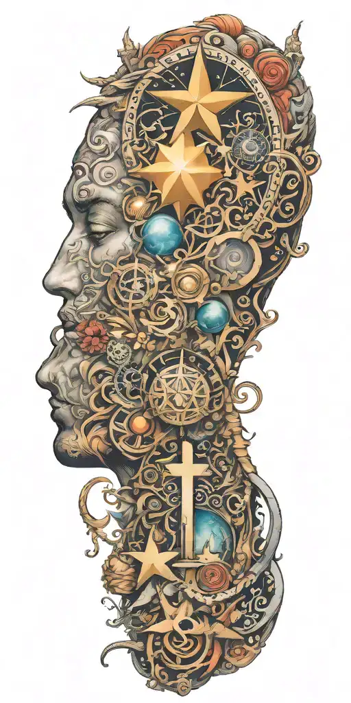 religious  tattoo design idea