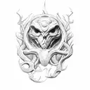 hydra tattoo design idea