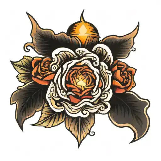 light my love tattoo design idea