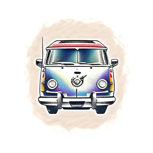 volvo kombi tattoo design idea