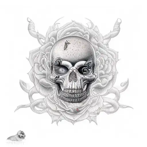 Amari fati memento mori  tattoo design idea