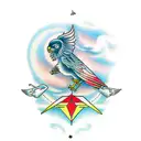 icarus  tattoo design idea