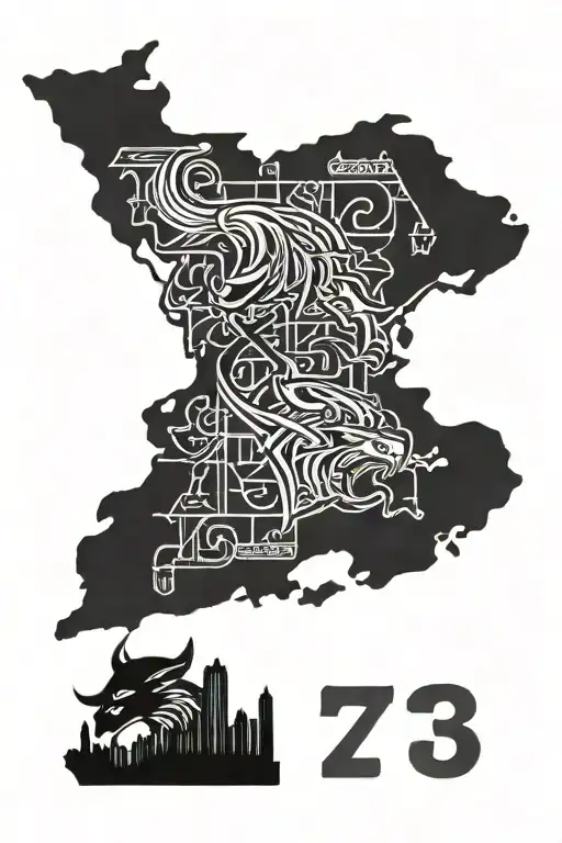 Minnesota state outline with cities, Vikings logo, Timberwolves logo, with 763 area code tattoo design idea