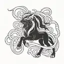 pokemon suicune tattoo design idea