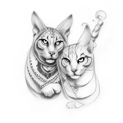 couple tattoo for name sandrila and muse tattoo design idea
