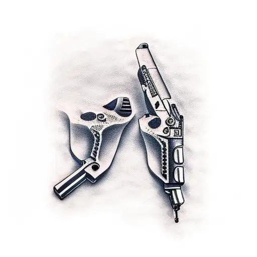 glock 19 tattoo design idea