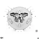 glock 17x gen 5 tattoo design idea