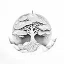 arvore da vida tattoo design idea