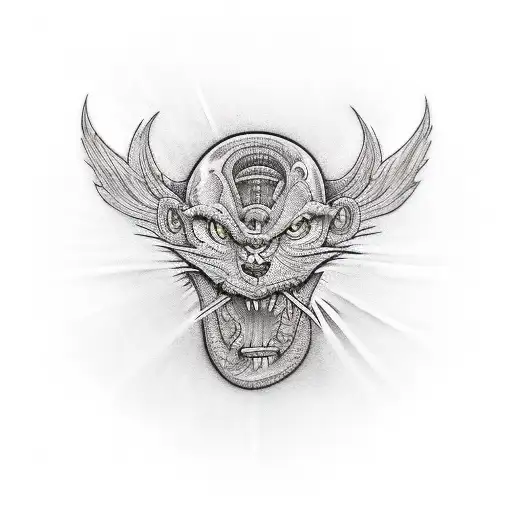 life thug tattoo design idea