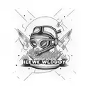 drunk welder moonshine  tattoo design idea