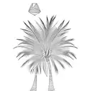 Palm Tree tattoo design idea