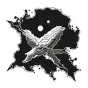 Antarctica inspired design tattoo design idea